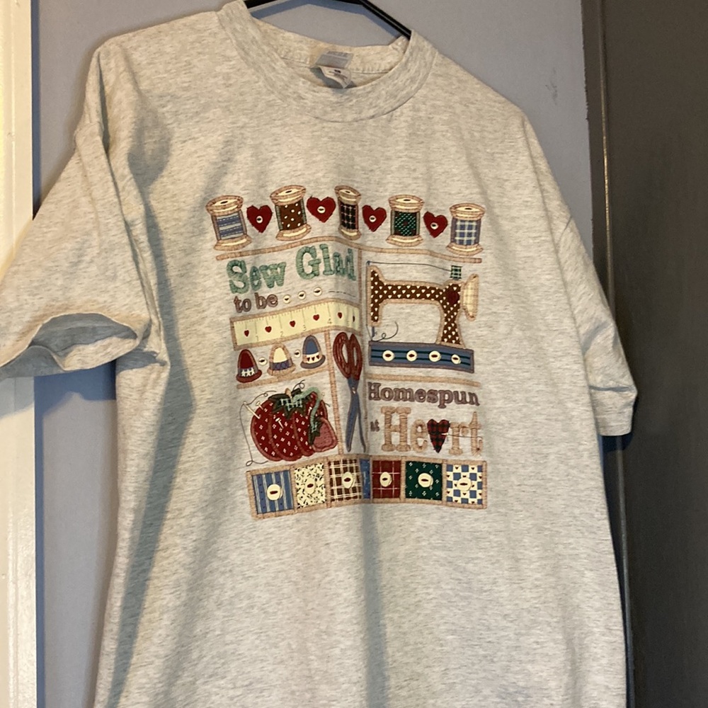 Vintage sewing T-shirt
